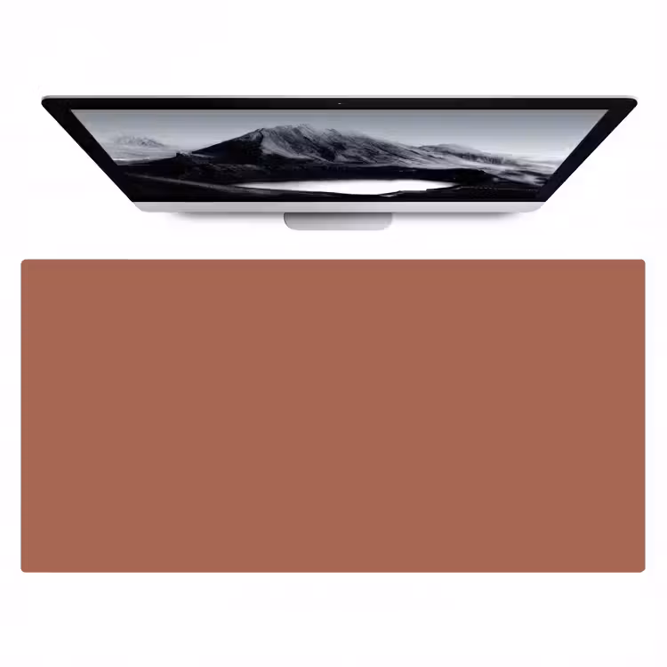 Bureau onderlegger - Baked - Earth - Oranje — 1