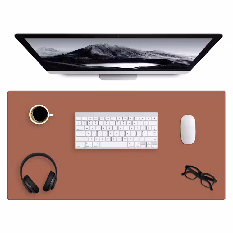 Bureau onderlegger - Baked - Earth - Oranje — 4