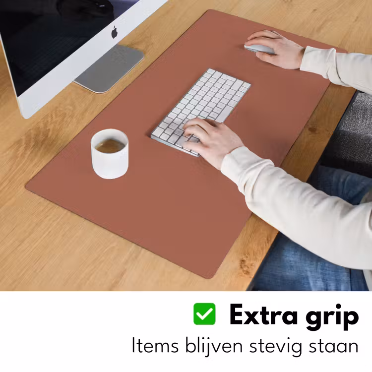Bureau onderlegger - Baked - Earth - Oranje — 6
