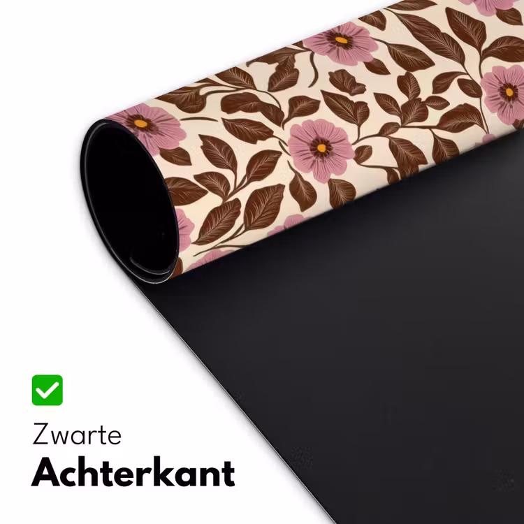 Bureau onderlegger - Bloemen - Bladeren - Kleurrijk — 5