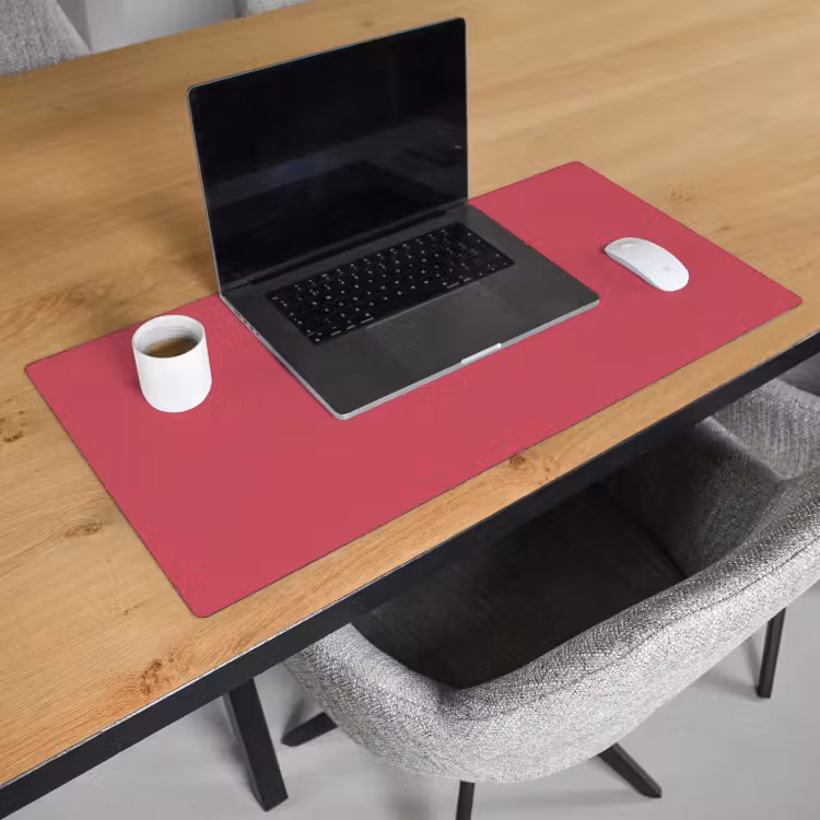 Bureau onderlegger - Bold - Berry - Rood — 3