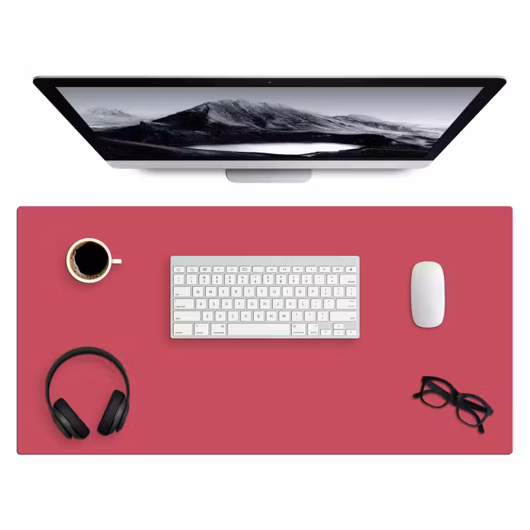 Bureau onderlegger - Bold - Berry - Rood — 4