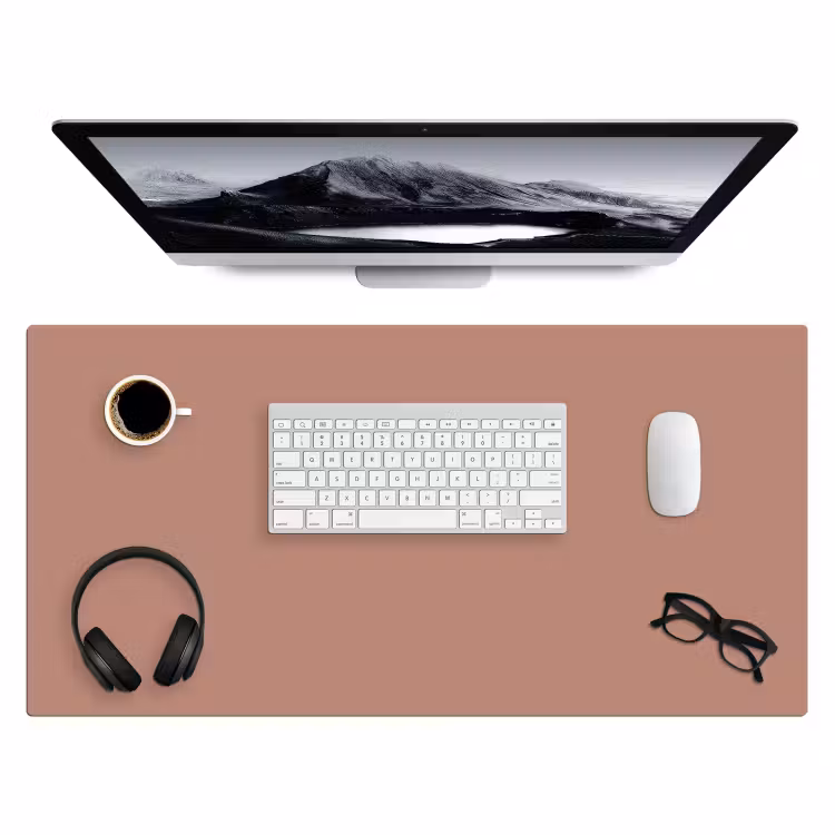 Bureau onderlegger - Earthy - Blusher - Roze — 4