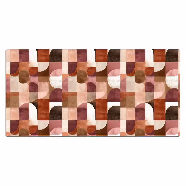 Bureau onderlegger - Geometrie - Modern - Retro — 2