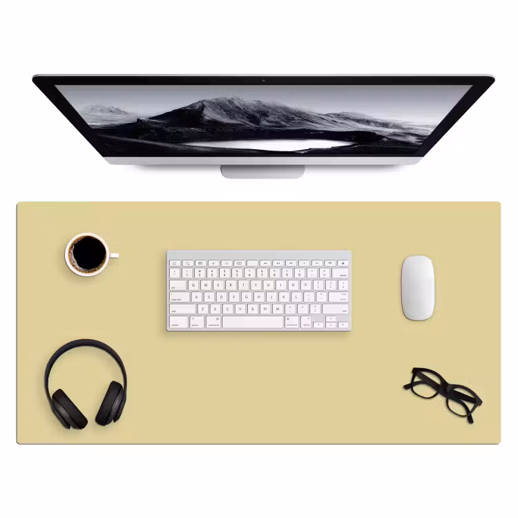 Bureau onderlegger - Mellow - Touch - Geel — 4