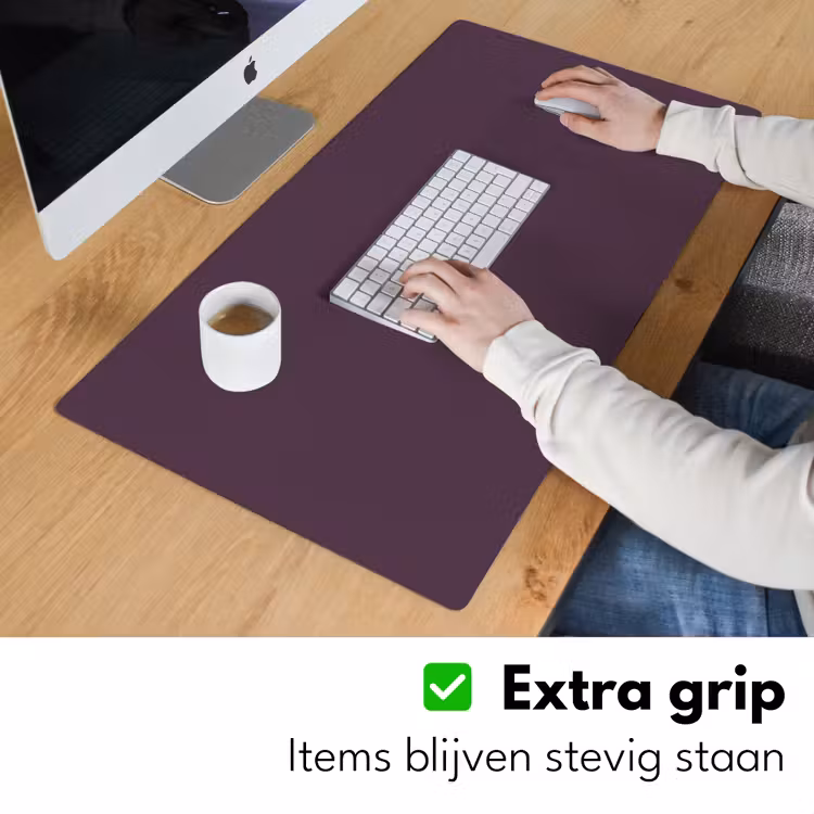 Bureau onderlegger - Midnight - Plum - Paars — 6