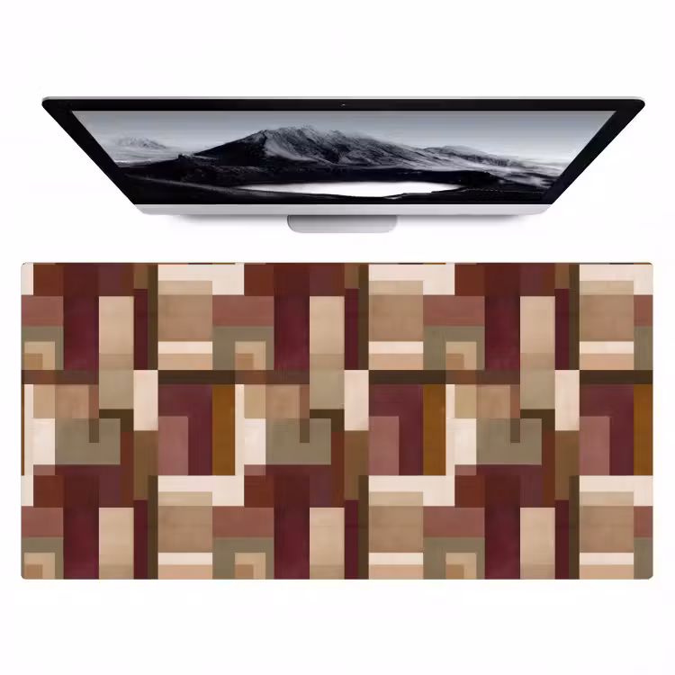 Bureau onderlegger - Modern - Geometrie - Kleurrijk — 1