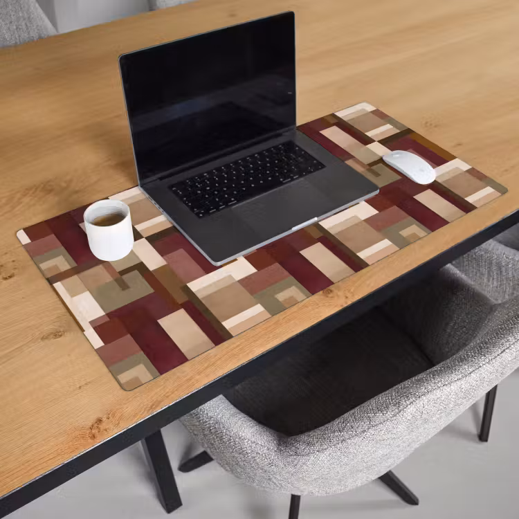 Bureau onderlegger - Modern - Geometrie - Kleurrijk — 3