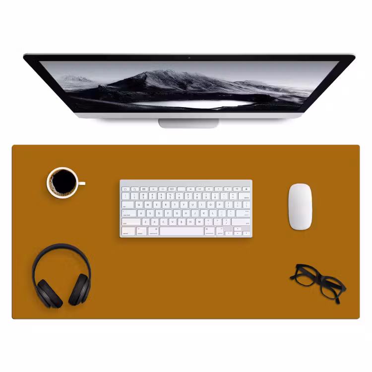 Bureau onderlegger - Ocre - Gold - Geel — 4