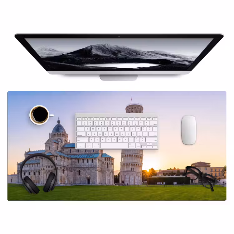 Bureau onderlegger - Architectuur - Toren - Pisa - Italië - Zonsondergang — 4