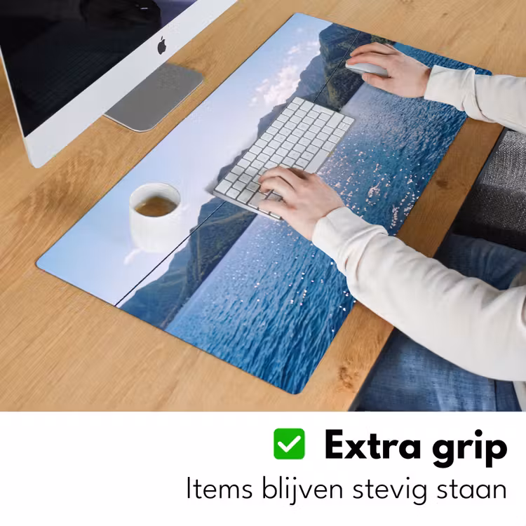 Bureau onderlegger - Badmode - Bikini - Zee - Bergen - Geel — 6