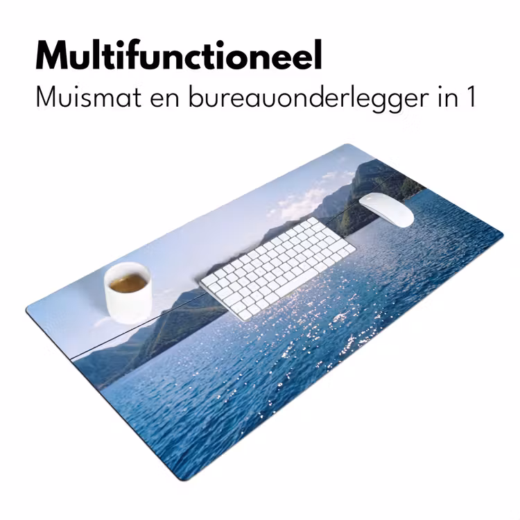 Bureau onderlegger - Badmode - Bikini - Zee - Bergen - Geel — 7