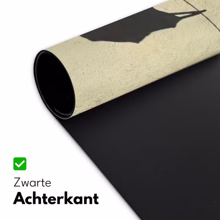 Bureau onderlegger - Badpak - Schaduw - Muur - Zomer - Minimalistisch — 5