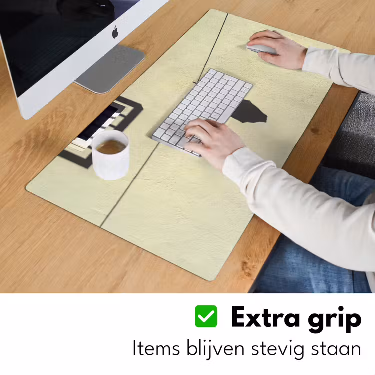 Bureau onderlegger - Badpak - Schaduw - Muur - Zomer - Minimalistisch — 6