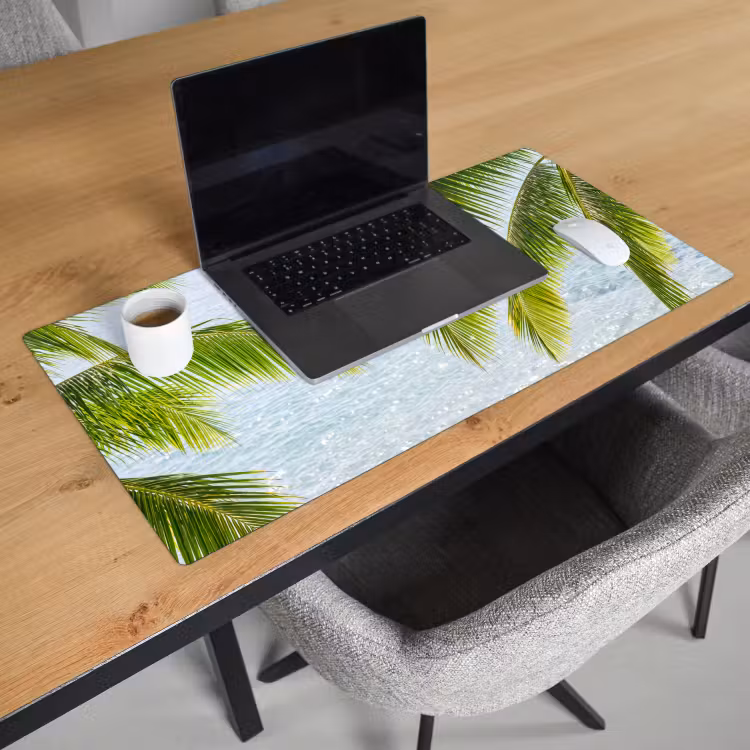Bureau onderlegger - Boom - Bladeren - Water - Tropisch - Groen — 3
