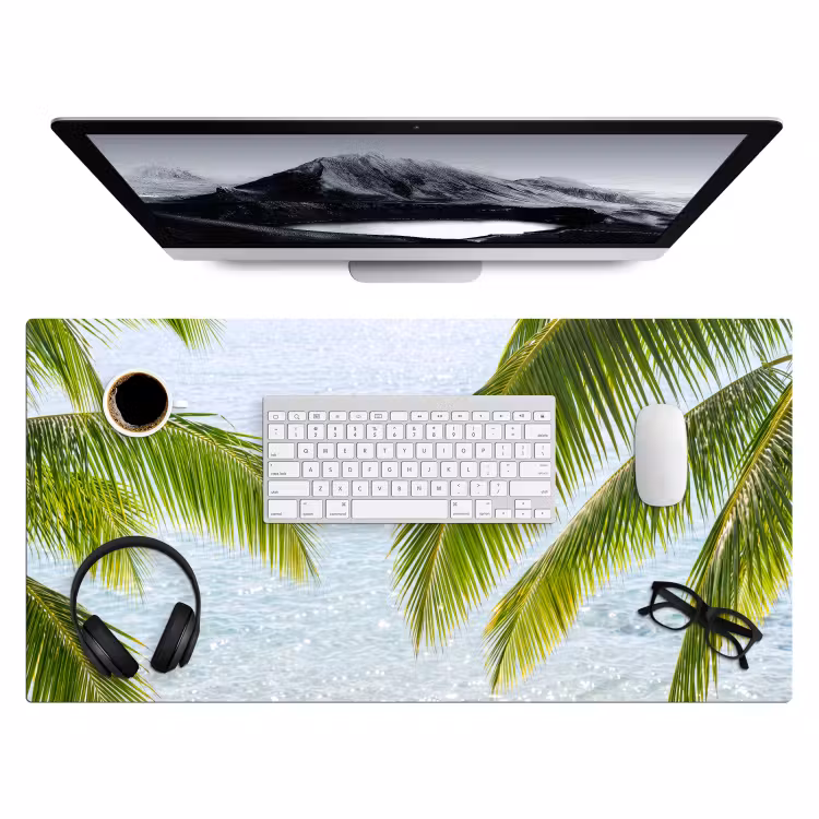 Bureau onderlegger - Boom - Bladeren - Water - Tropisch - Groen — 4