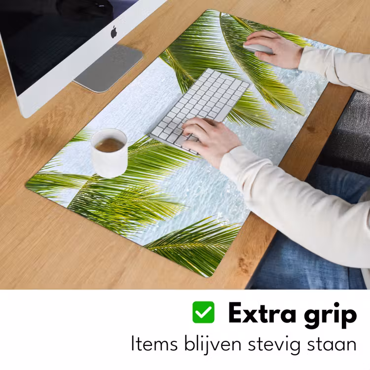 Bureau onderlegger - Boom - Bladeren - Water - Tropisch - Groen — 6