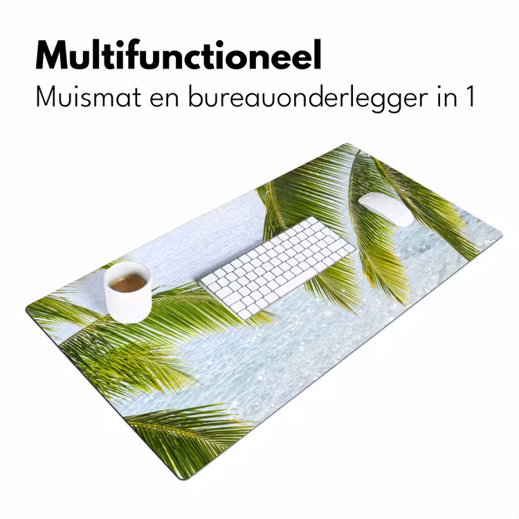 Bureau onderlegger - Boom - Bladeren - Water - Tropisch - Groen — 7