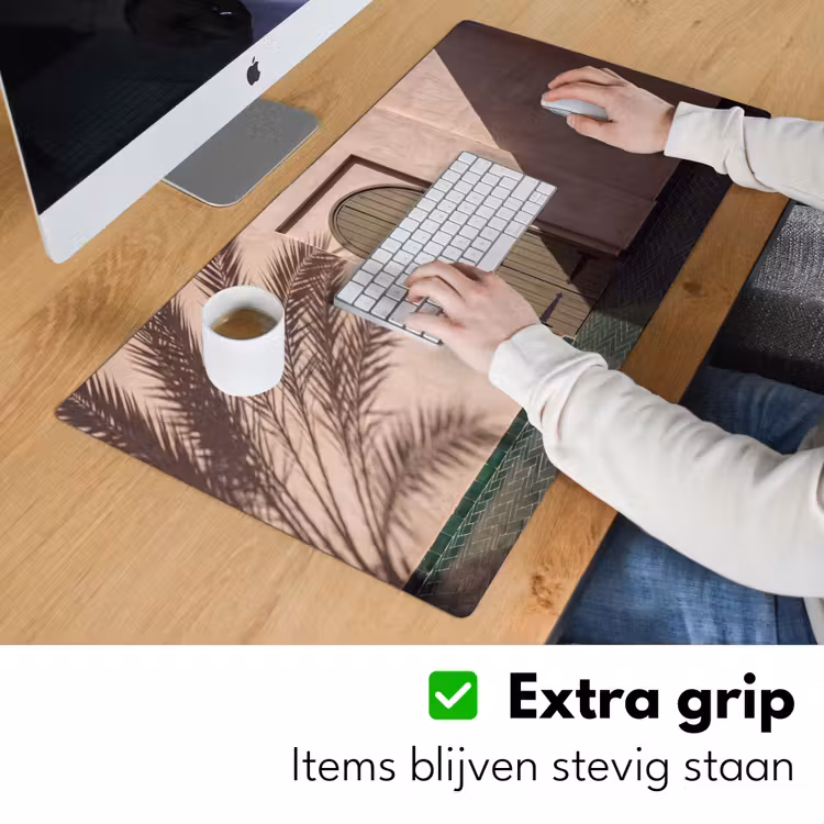 Bureau onderlegger - Deur - Hout - Architectuur - Groen - Rustiek — 6