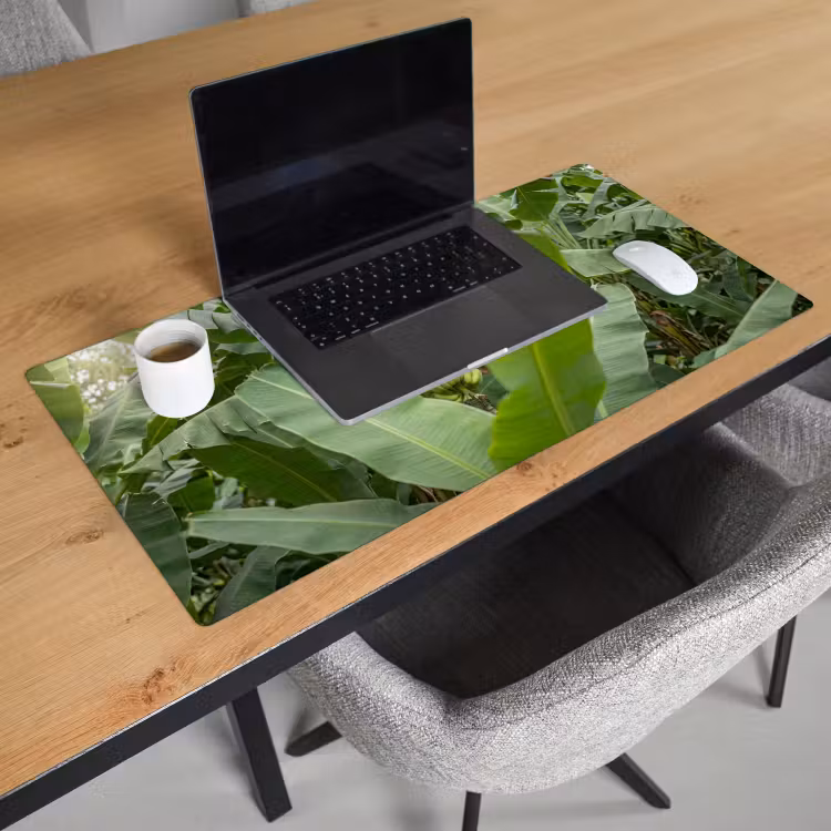 Bureau onderlegger - Eten - Bananen - Plantage - Groen — 3