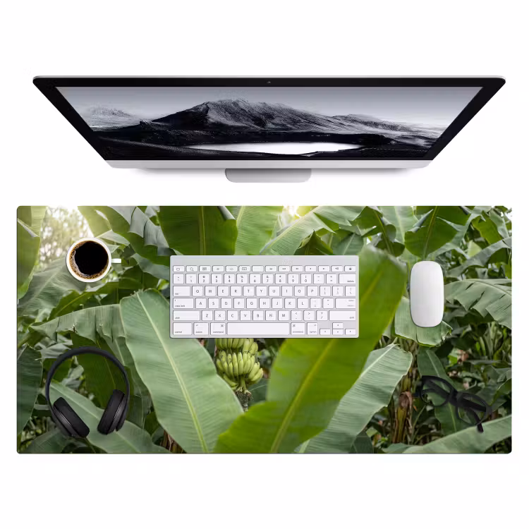 Bureau onderlegger - Eten - Bananen - Plantage - Groen — 4