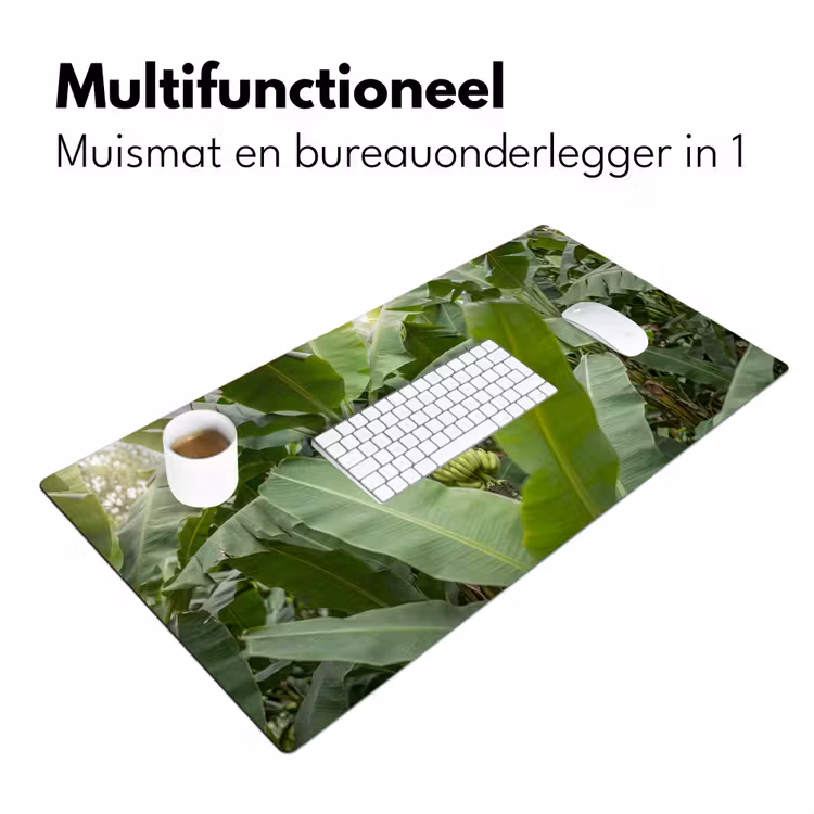 Bureau onderlegger - Eten - Bananen - Plantage - Groen — 7