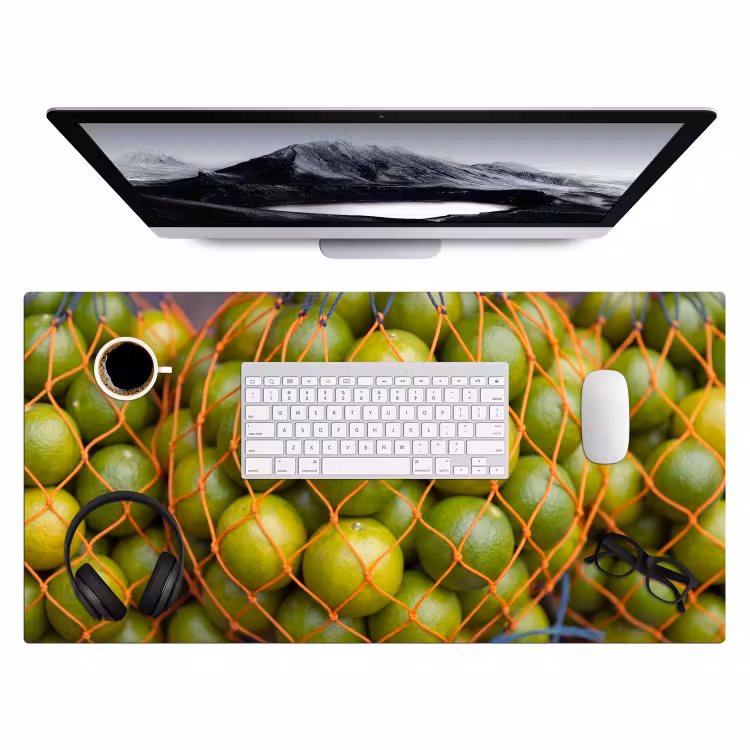 Bureau onderlegger - Eten - Net - Groen - Markt — 4