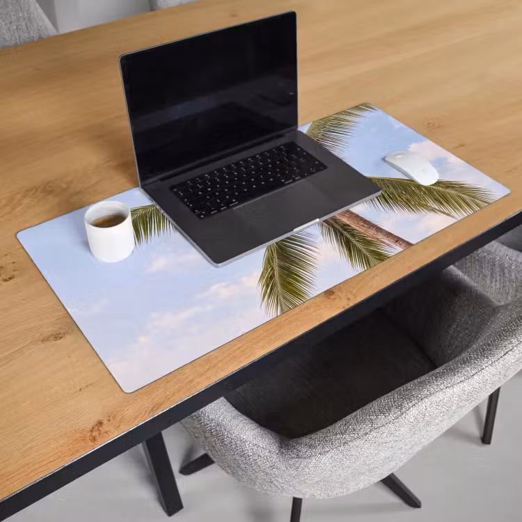 Bureau onderlegger - Kokosnoot - Boom - Tropisch - Natuur - Groen — 3