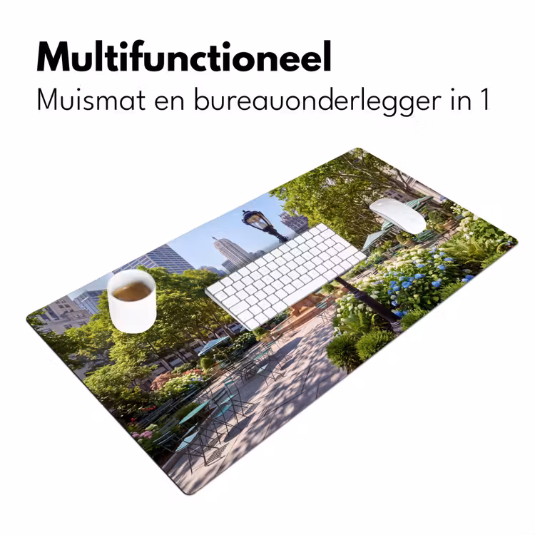 Bureau onderlegger - Park - Fontein - Stad - Natuur — 7