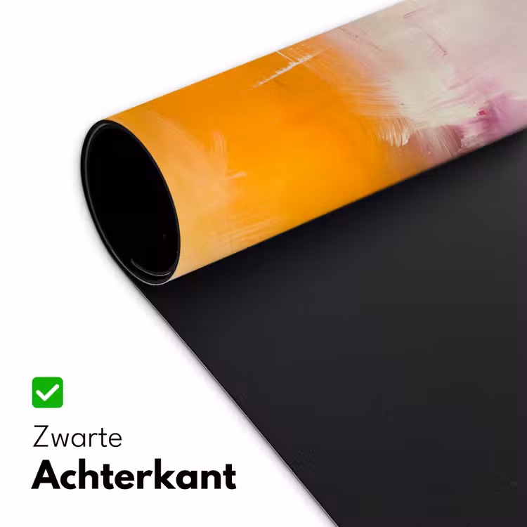 Bureau onderlegger - Abstract - Kleurrijk - Modern - Kunst - Oranje — 5