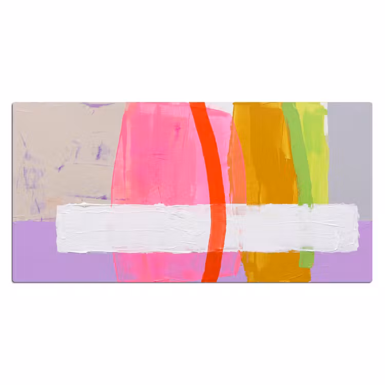 Bureau onderlegger - Abstract - Kleurrijk - Vormen - Modern - Kunst — 2