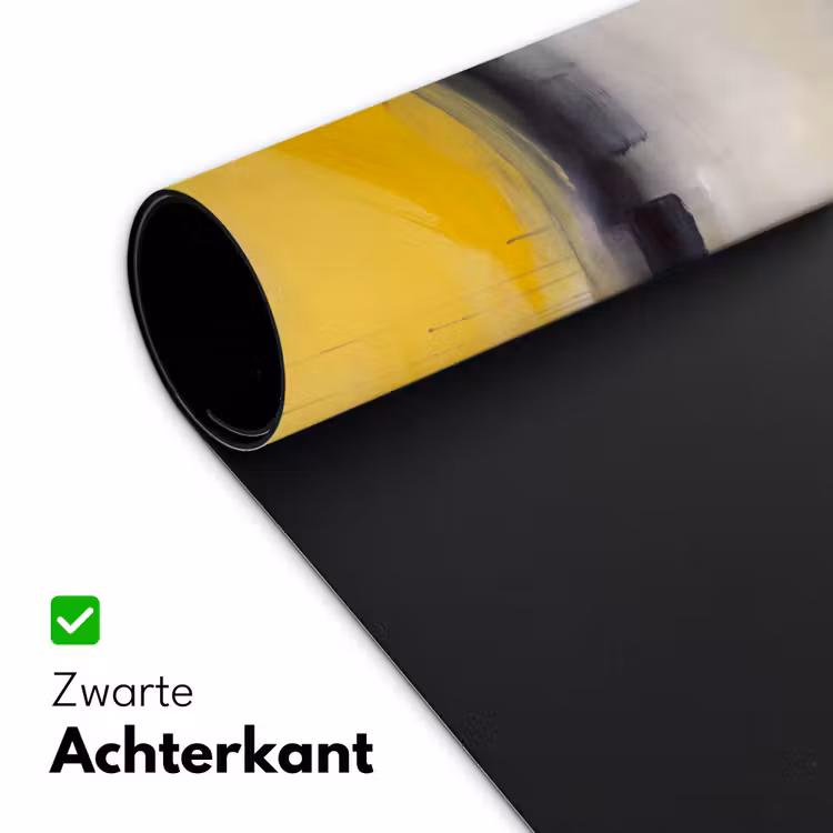 Bureau onderlegger - Abstract - Landschap - Modern - Geel — 5