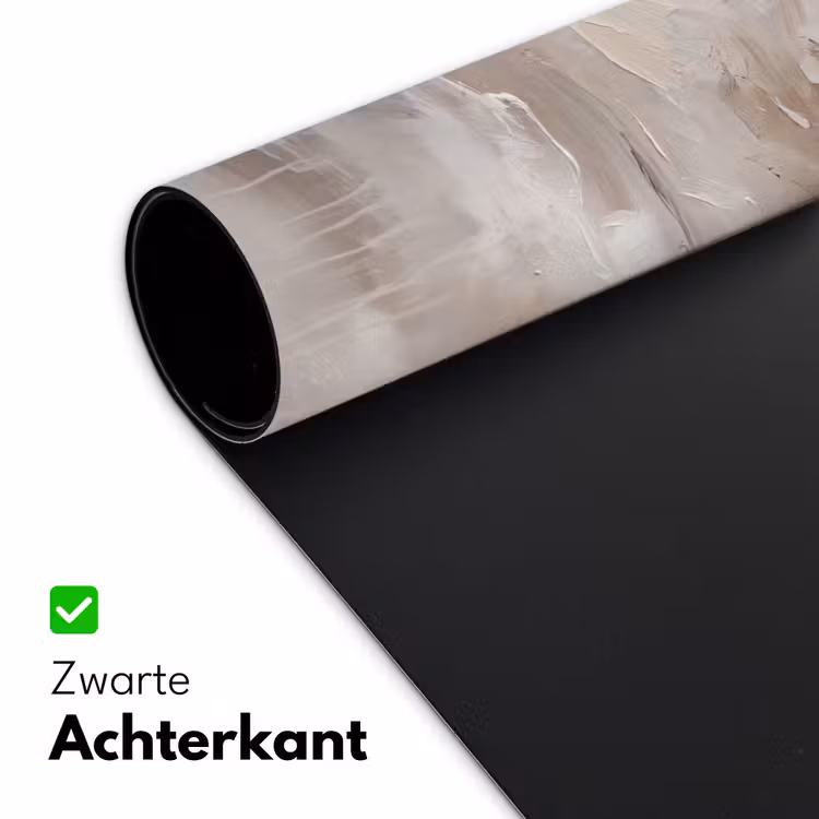Bureau onderlegger - Abstract - Textuur - Kunst - Modern - Beige — 5