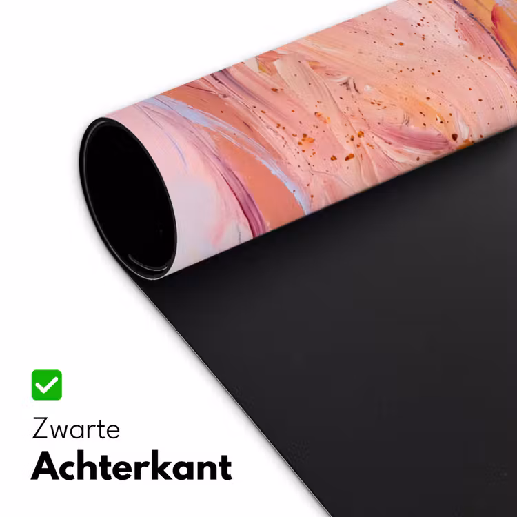 Bureau onderlegger - Abstract - Vormen - Modern - Roze — 5