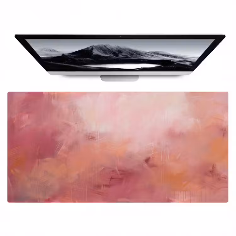Bureau onderlegger - Kunst - Vloeiend - Pastel - Abstract — 1