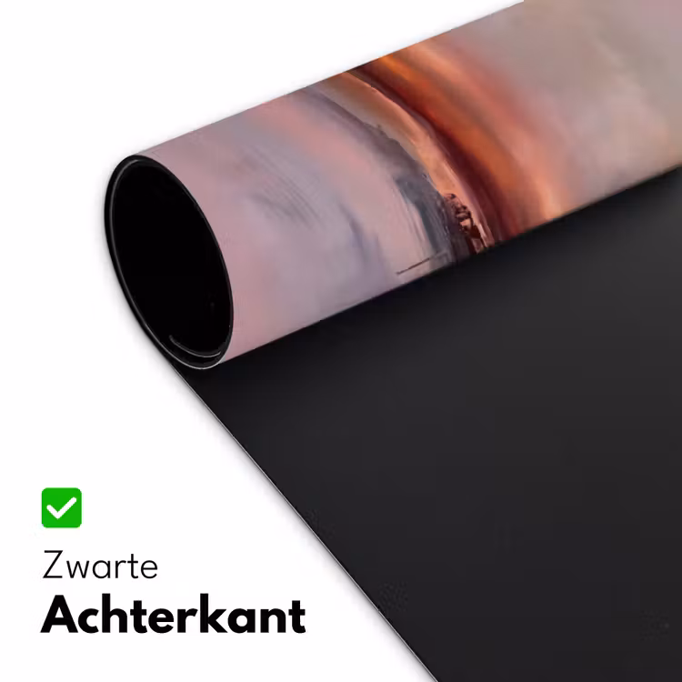 Bureau onderlegger - Landschap - Zonsondergang - Abstract - Modern - Roze — 5
