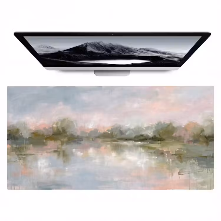Bureau onderlegger - Natuur - Landschap - Abstract - Water - Groen — 1