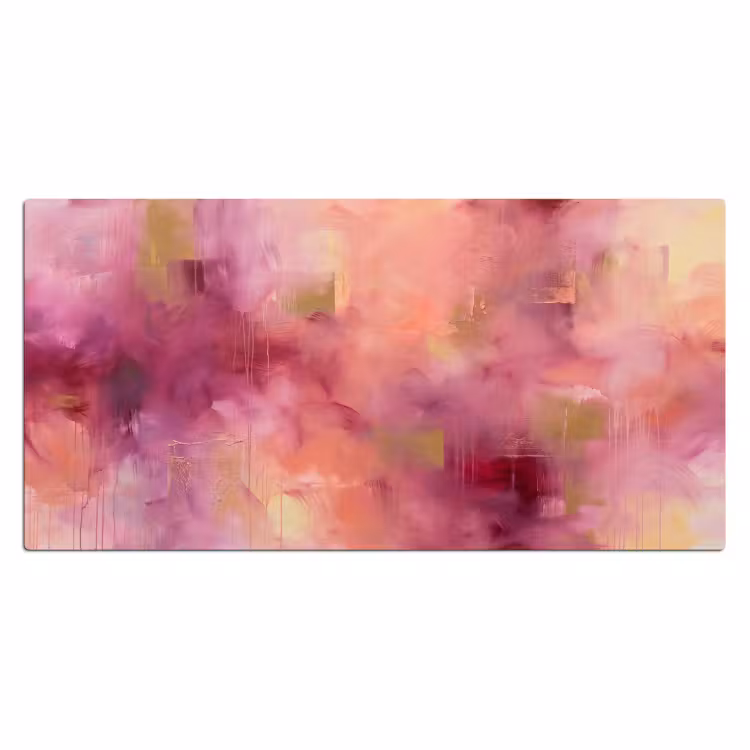 Bureau onderlegger - Abstract - Kleuren - Modern - Roze - Paars — 2