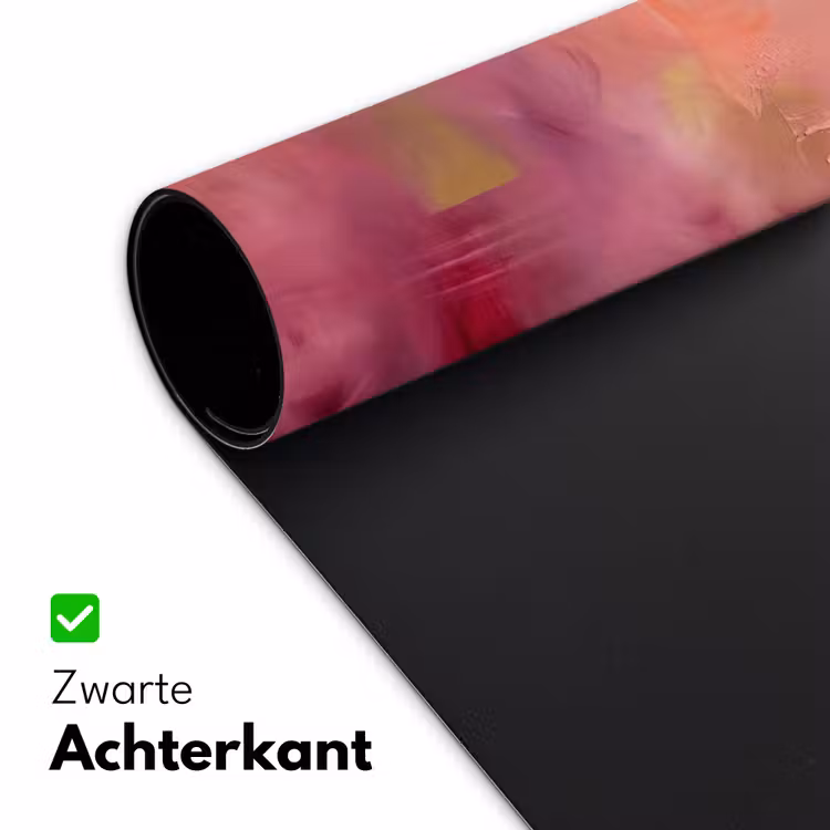 Bureau onderlegger - Abstract - Kleuren - Modern - Roze - Paars — 5