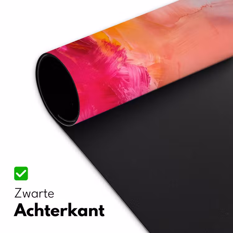 Bureau onderlegger - Abstract - Kleurrijk - Modern - Roze — 5