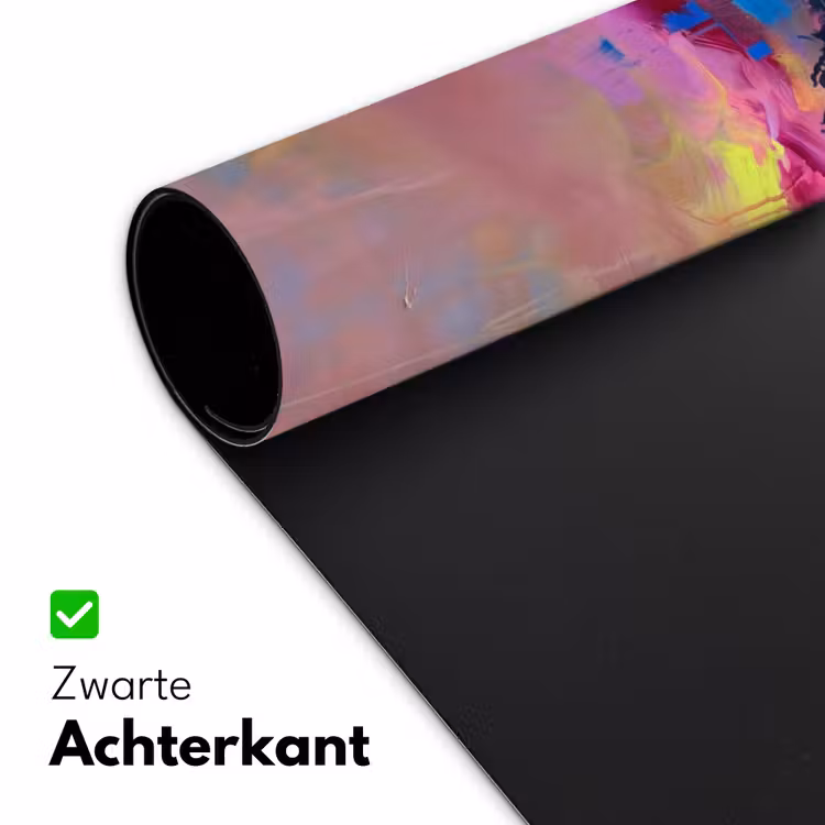 Bureau onderlegger - Abstract - Textuur - Kleuren - Modern - Roze — 5