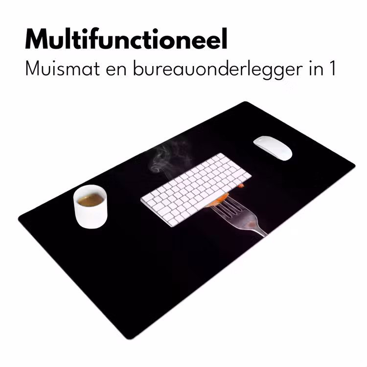 Bureau onderlegger - Eten - Garnaal - Vork — 7