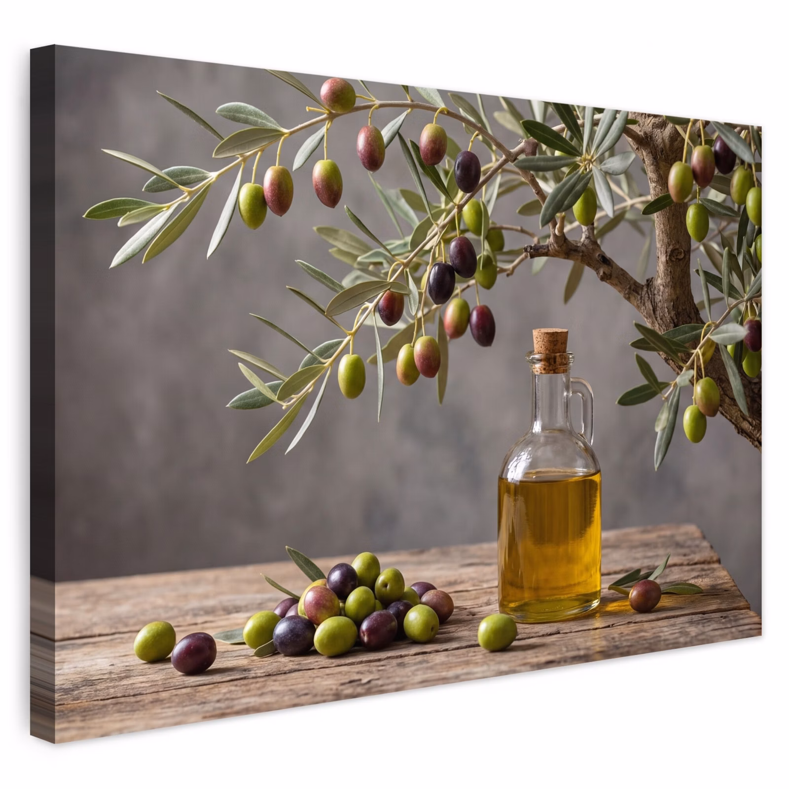 Buiten canvas - Olijfboom - Olijven - Natuur — 1