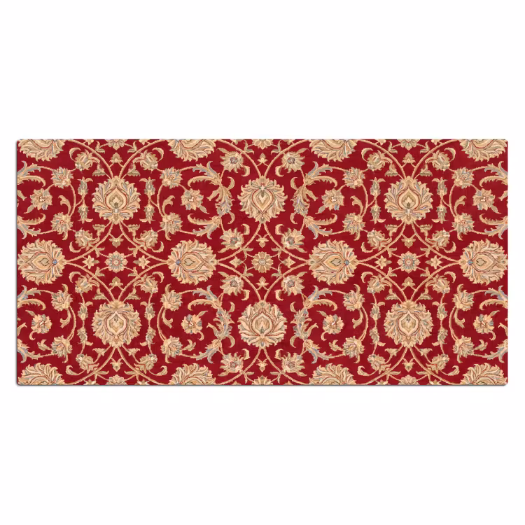 Bureau onderlegger - Patroon - Bloem - Klassiek - Oosters - Rood — 2