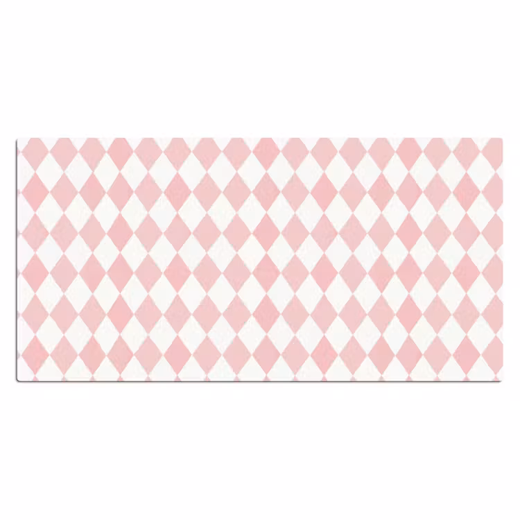 Bureau onderlegger - Lichtroze - Ruiten - Geometrisch - Patroon — 2