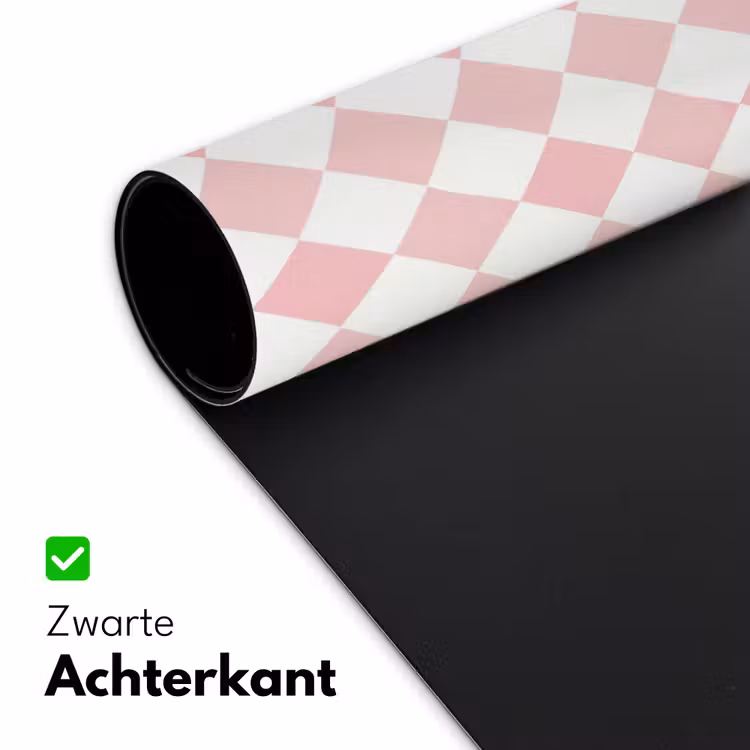 Bureau onderlegger - Lichtroze - Ruiten - Geometrisch - Patroon — 5
