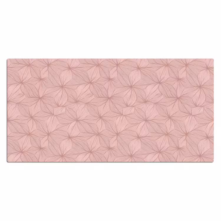 Bureau onderlegger - oederroze - Bloemen - Reliëf - Textuur — 2