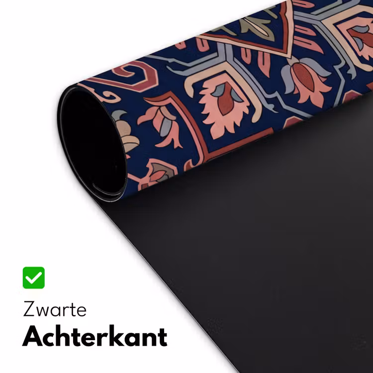 Bureau onderlegger - Patroon - Oosters - Floraal - Blauw - Klassiek — 5