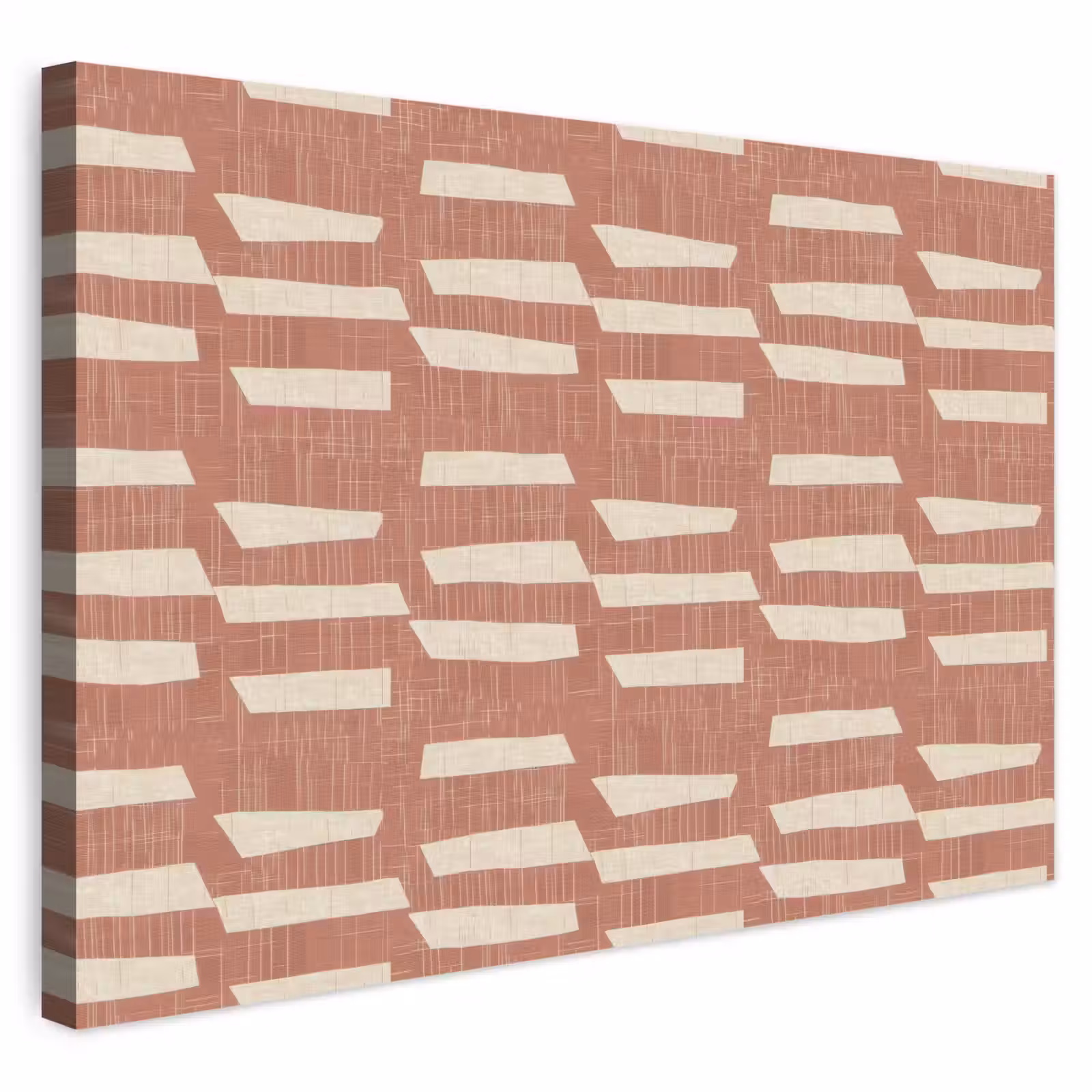 Buiten canvas - Terracotta - Abstract - Textuur - Patroon — 1
