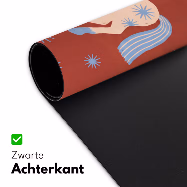 Bureau onderlegger - Dieren - Sterren - Maan - Abstract - Rood — 5